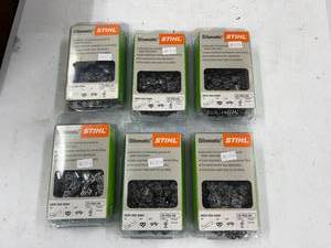lot 122 image: Stihl 33 RS3 60 Chain Saw Blades