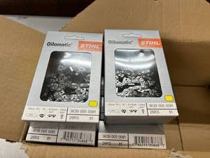 lot 134 image: 12 Stihl 26RS 81 Chain Saw Blades