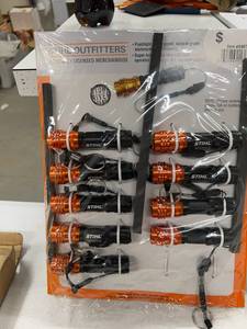 lot 136 image: Stihl Flashlights on Display Card