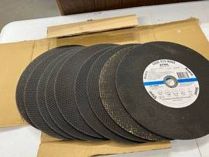 lot 138 image: 9 - Stihl Cutting Wheels for Steel