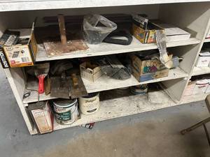 lot 214 image: Everything on Shelves