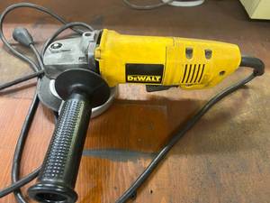lot 221 image: DeWalt Angle Grinder