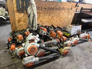 lot 263 image: Pile of Non Working Stihl Equipment
