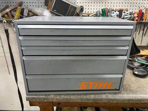 lot 267 image: Stihl Dealer Tool Box & Contents