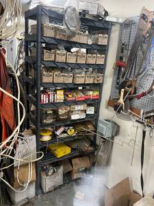 lot 278 image: Shelving Unit & Everything On It