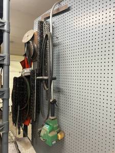 lot 281 image: Everything on Pegboard & Boxes