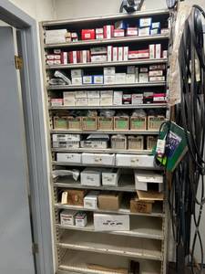 lot 285 image: Tall Shelving Unit & All Contents