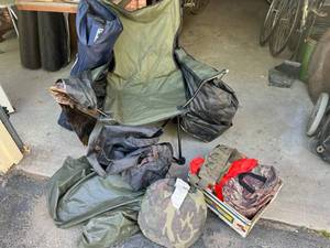 lot 449 image: Outdoor Chairs, Hunting Gear