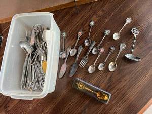 lot 451 image: Silverware - Some Vintage