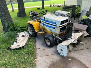 lot 307 image: Cub Cadet Mower & Snow Blower