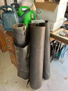 lot 420 image: Roofing Paper & Watering Cans
