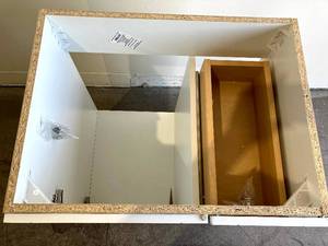 lot 54 image: Glacier Bay Lancaster 24 in. W Bath Vanity in White NO TOP