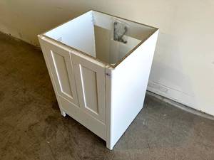 lot 56 image: Home Decorators Collection Westcourt 24 in. W x 22 in. D x 34 in. H Bath Vanity Cabinet Only in White