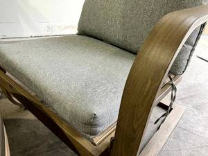 lot 85 image: Hampton Bay Hampshire Place Wicker Deep Seating Chair Set in Stone Gray Model FRS60860R-ST