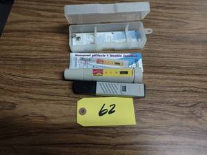 (2) pH Testers...