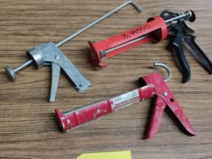 (3) Caulk Guns...