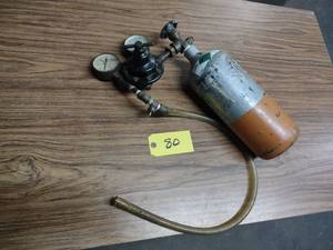 Nitrogen Tank with Gauges...