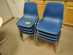 (8) Stack Chairs...