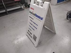 Signicade Sidewalk Sign, 24x36 Chan...