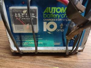 Battery Charger, 10 amp...