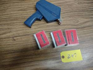 Training Cards & Tape Gun...