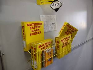 MSDS Safety Binders, Racks, & Sign...