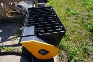 Brand New Wolverine Brand Universal Mount Bobcat Skid Loader Skid Steer Hydraulic Concrete Mixer Attachment