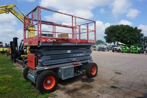 2003 Sky Jack Model 7135RT Rough Terrain 4 x 4 Scissors Lift