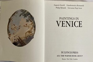 Coffee Table Book Paintings in Venice