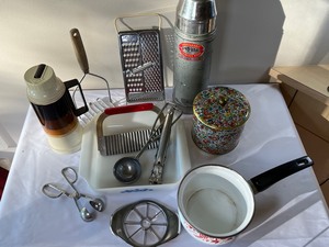 Fun Retro Kitchen Lot Fire King & more