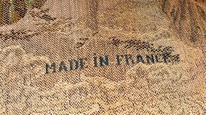 Vintage French Rococo Wall Hanging Tapestry - Made in France