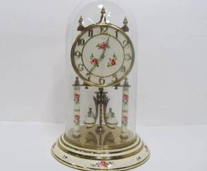 lot 51 image: Excellent Vintage West German Kieninger & Obergfell Kundo Anniversary Clock
