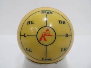 lot 63 image: Vintage Jim Rempe Training Billiard Cue Ball