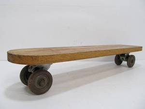 lot 116 image: Old Vintage LIL WHEELER Skateboard