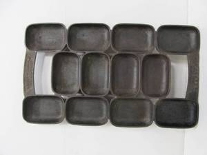 lot 155 image: Old Antique Signed Waterman Cast Iron Pan