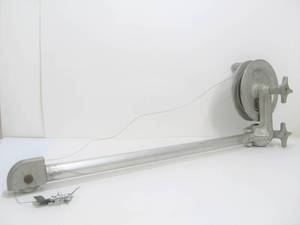 lot 184 image: Signed Vintage Large NEWTON Downrigger Fishing Rod