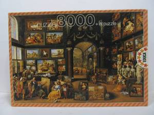 lot 228 image: Complete Vintage 8000 Piece Puzzle 