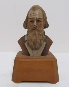 lot 237 image: Vintage Sculptural Brahms Lullaby Italian Toriart Swiss Made Music Box
