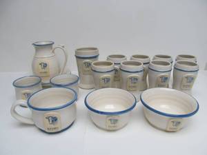 lot 180 image: Large Group of KEMPS Stoneware Items
