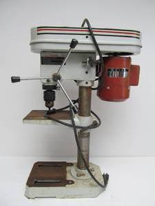 lot 201 image: Working Bench Top Smaller Drill Press