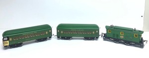 lot 1 image: Original Vintage Pre-War AMERICAN FLYER Standard Gauge Train Set