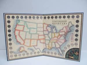 lot 282 image: Complete US Statehood Quarter Set
