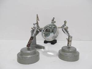 lot 306 image: 3 Vintage Small Jewelry Makers Bench Top Tools