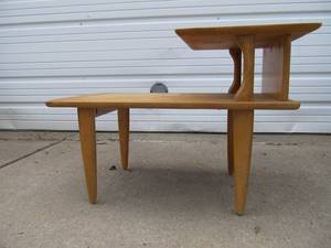 lot 349 image: Mid Century HEYWOOD WAKEFIELD Side TableNightstand