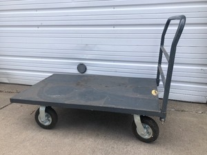lot 356 image: Northern Industrial Rolling Warehouse Cart