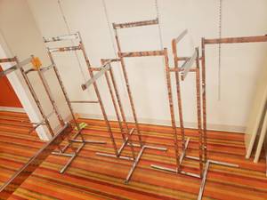 3 Clothing Stands