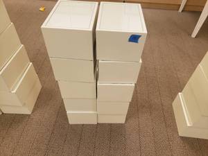 10 Plastic Display Stands