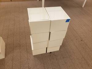 8 Plastic Display Stands