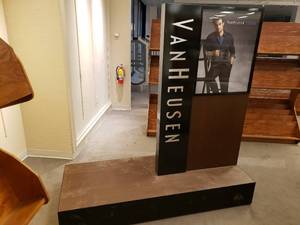 VanHeusen Display Stand