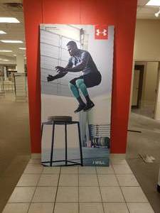 4 x 8 Patrick Peterson Under Armour Signage
